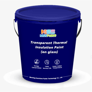 transparent thermal insulation paint